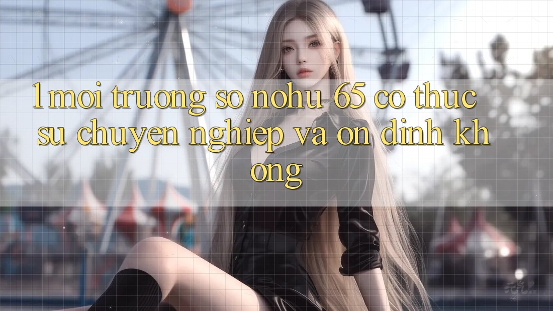 1. Môi trường số nohu 65 có thực sự chuyên nghiệp và ổn định không?