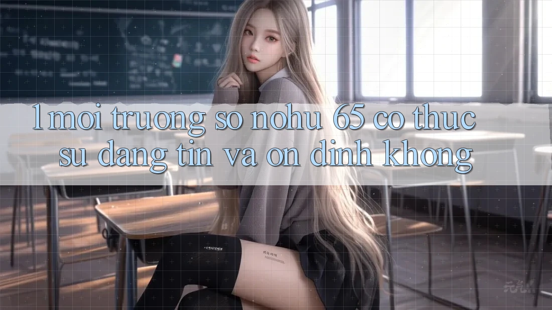 1. Môi trường số nohu 65 có thực sự đáng tin và ổn định không?