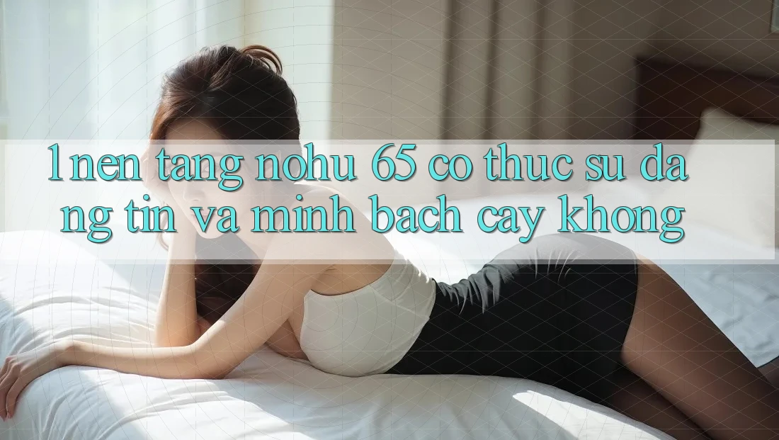 1. Nền tảng nohu 65 có thực sự đáng tin và minh bạch cậy không?