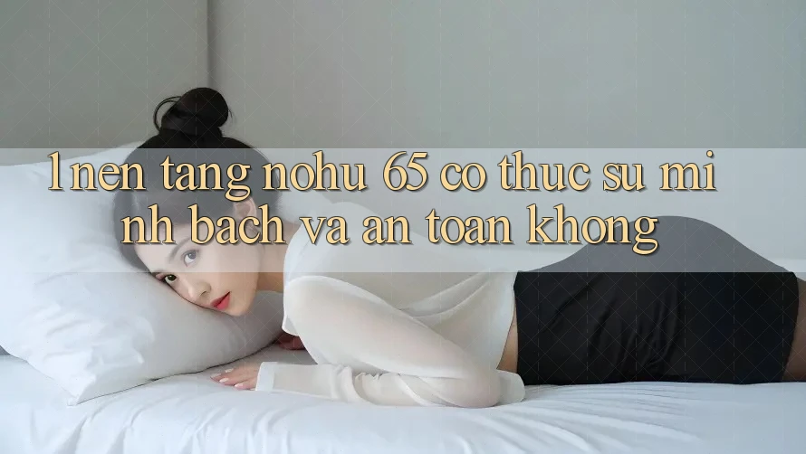 1. Nền tảng nohu 65 có thực sự minh bạch và an toàn không?