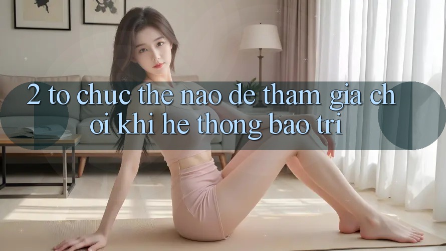 2. Tổ chức thế nào để tham gia chơi khi hệ thống bảo trì?