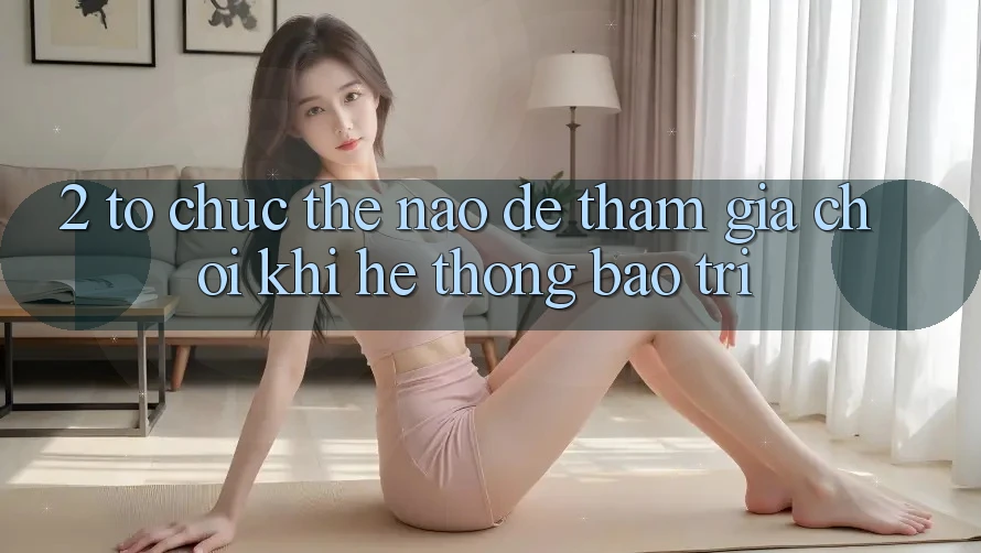 2. Tổ chức thế nào để tham gia chơi khi hệ thống bảo trì?