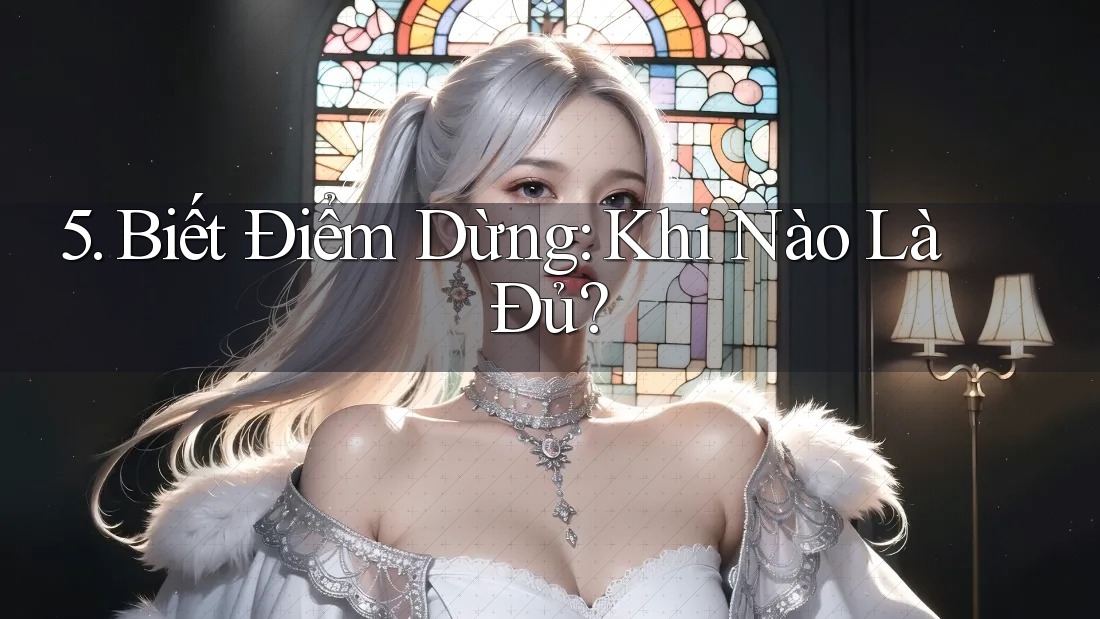 5. Biết Điểm Dừng: Khi Nào Là Đủ?