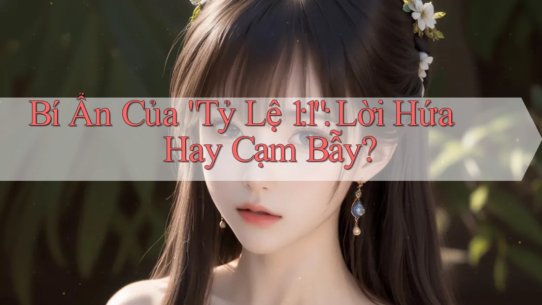 Bí Ẩn Của “Tỷ Lệ 1: 1”: Lời Hứa Hay Cạm Bẫy?