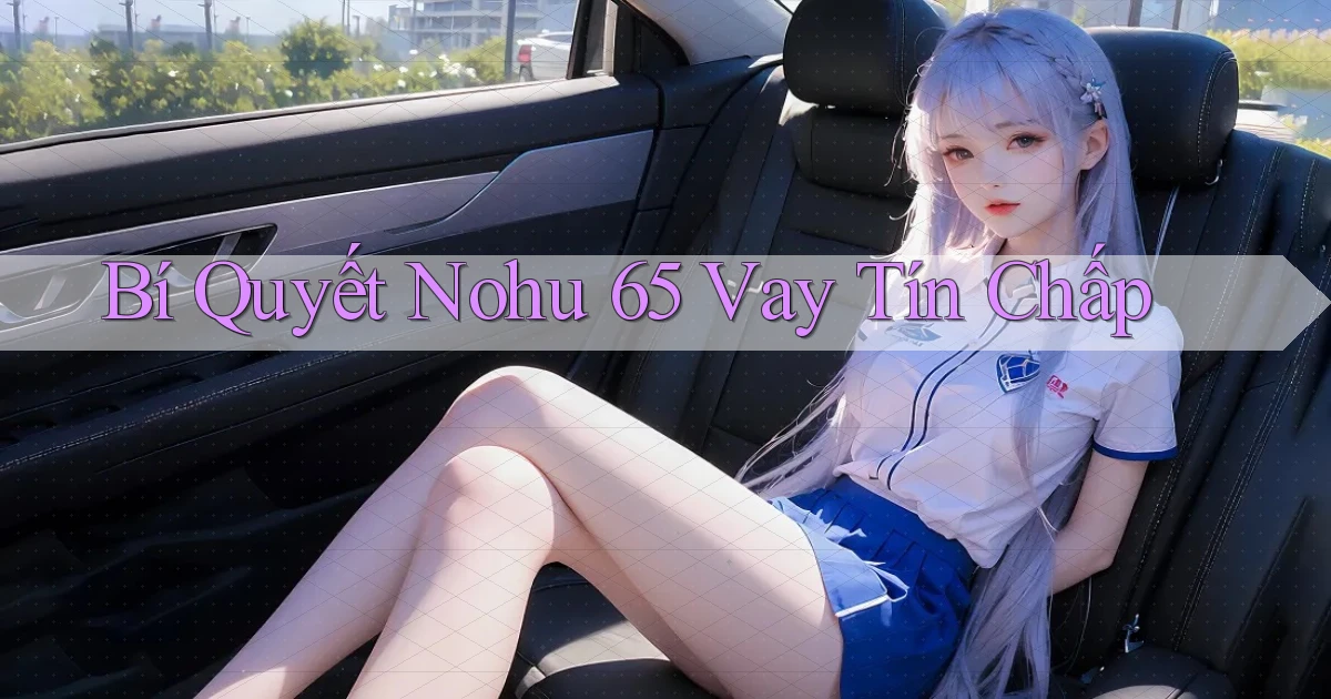 bí quyết nohu 65 vay tín chấp