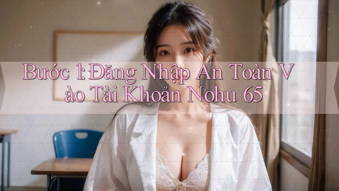 Bước 1: Đăng Nhập An Toàn Vào Tài Khoản Nohu 65