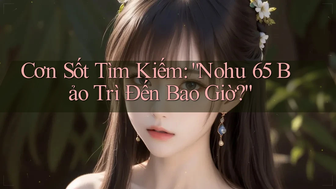Cơn Sốt Tìm Kiếm: “Nohu 65 Bảo Trì Đến Bao Giờ?”