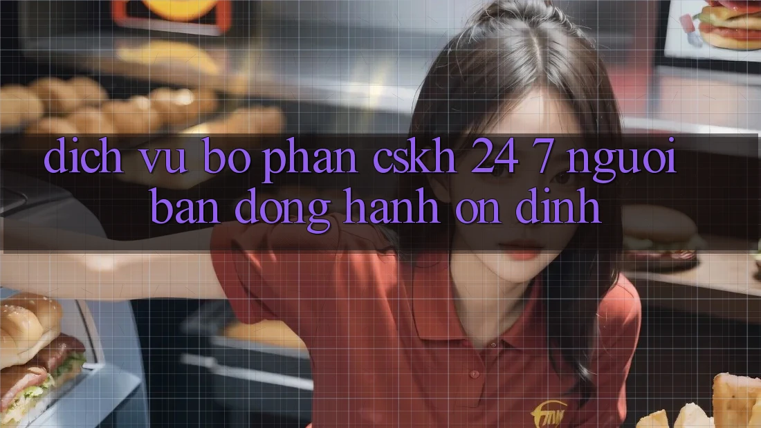 Dịch Vụ Bộ phận CSKH 24/7 - Người Bạn Đồng Hành Ổn định