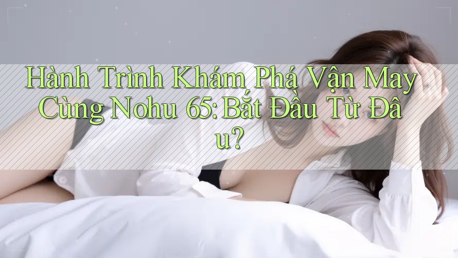 Hành Trình Khám Phá Vận May Cùng Nohu 65: Bắt Đầu Từ Đâu?