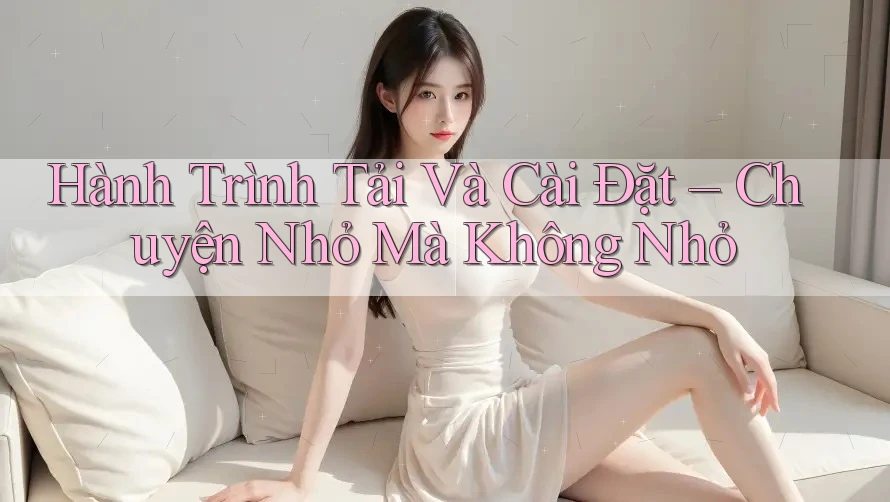 Hành Trình Tải Và Cài Đặt – Chuyện Nhỏ Mà Không Nhỏ
