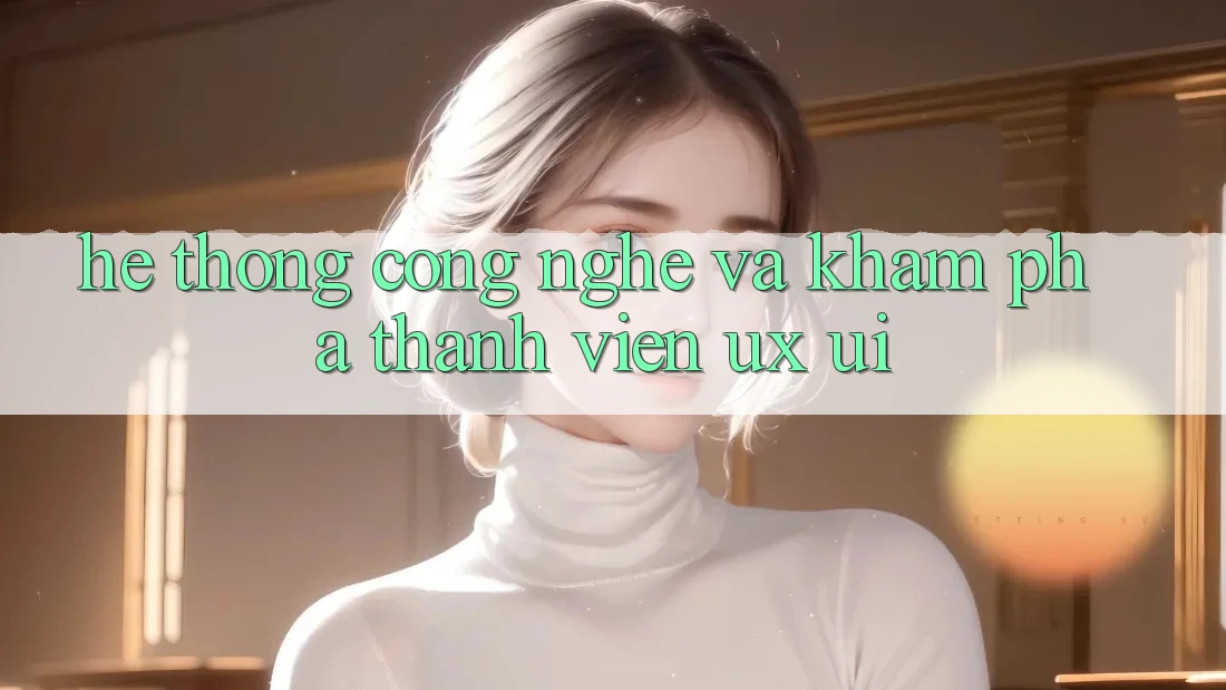Hệ thống Công Nghệ Và Khám phá Thành viên (UX/UI)