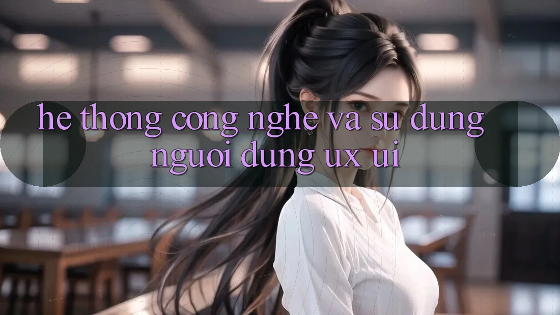 Hệ thống Công Nghệ Và Sử dụng Người Dùng (UX/UI)