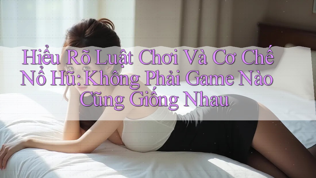 Hiểu Rõ Luật Chơi Và Cơ Chế Nổ Hũ: Không Phải Game Nào Cũng Giống Nhau