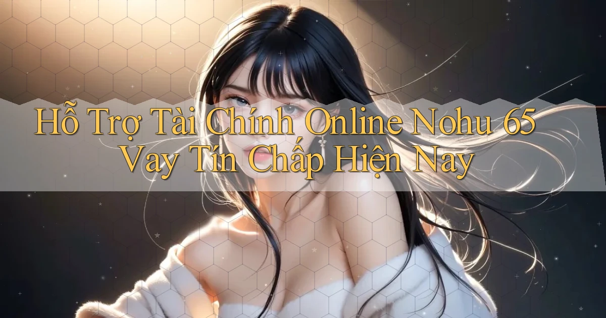 hỗ trợ tài chính online nohu 65 vay tín chấp hiện nay