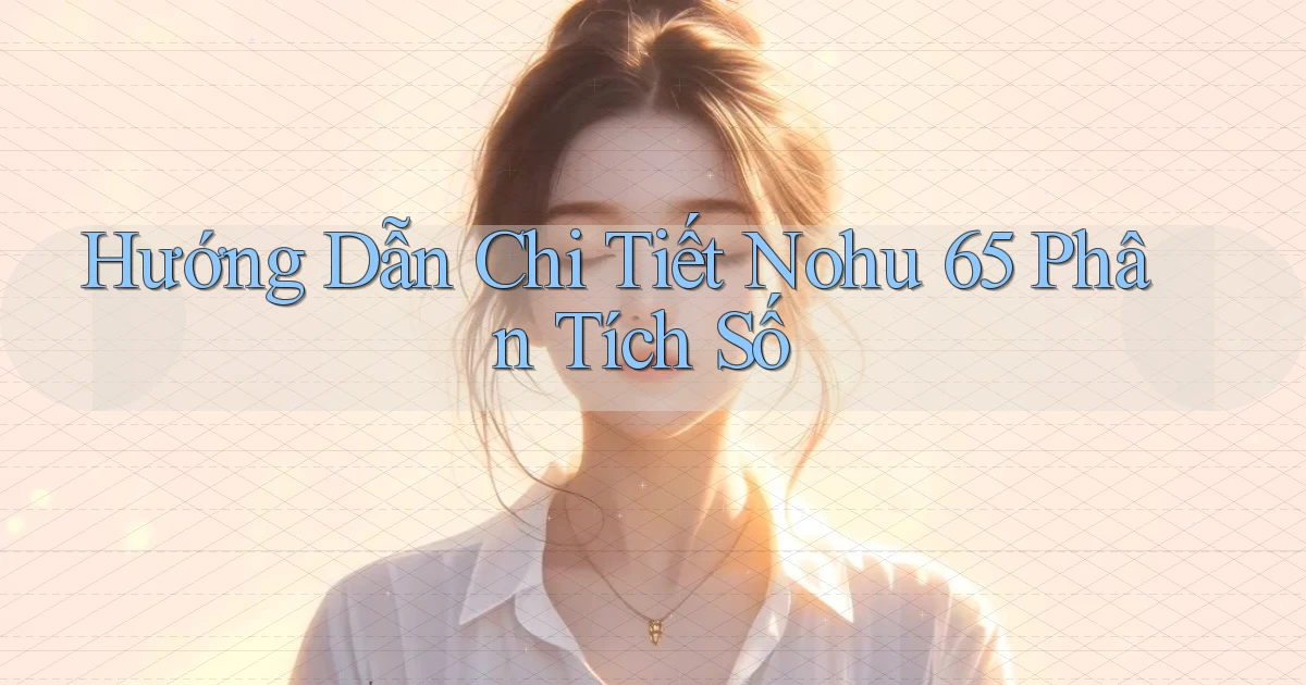 hướng dẫn chi tiết nohu 65 phân tích số