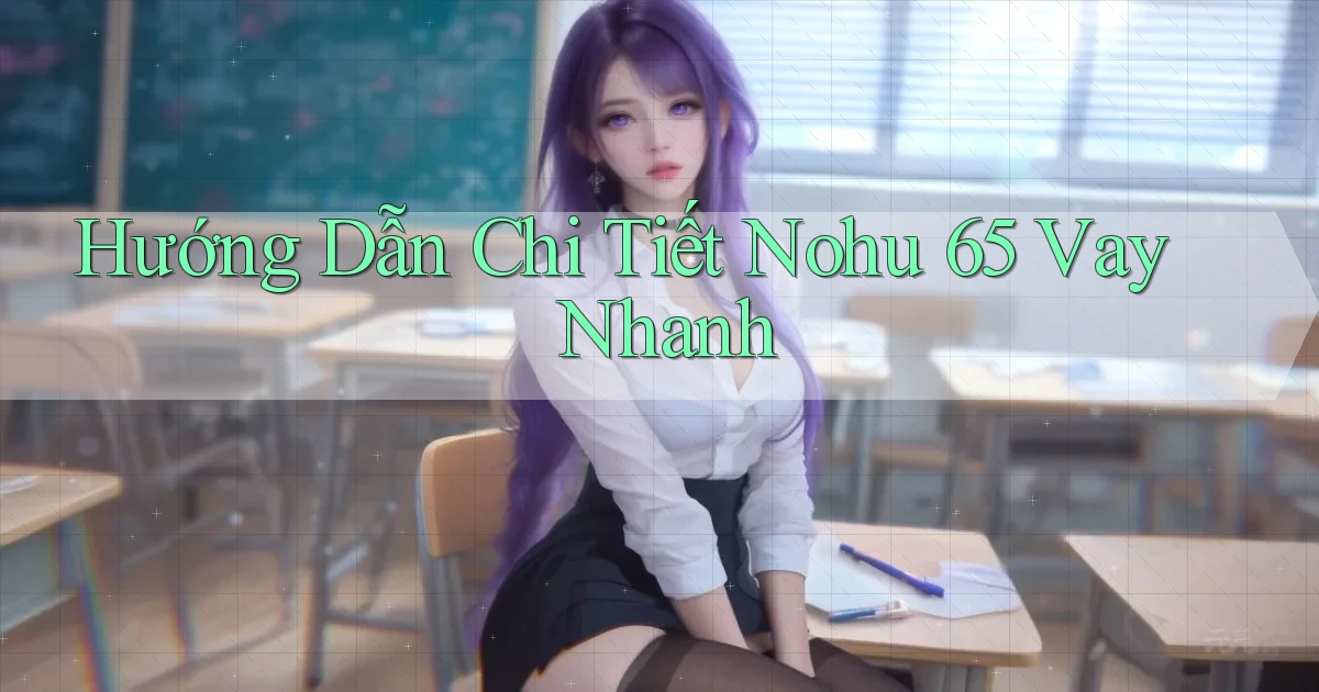 hướng dẫn chi tiết nohu 65 vay nhanh