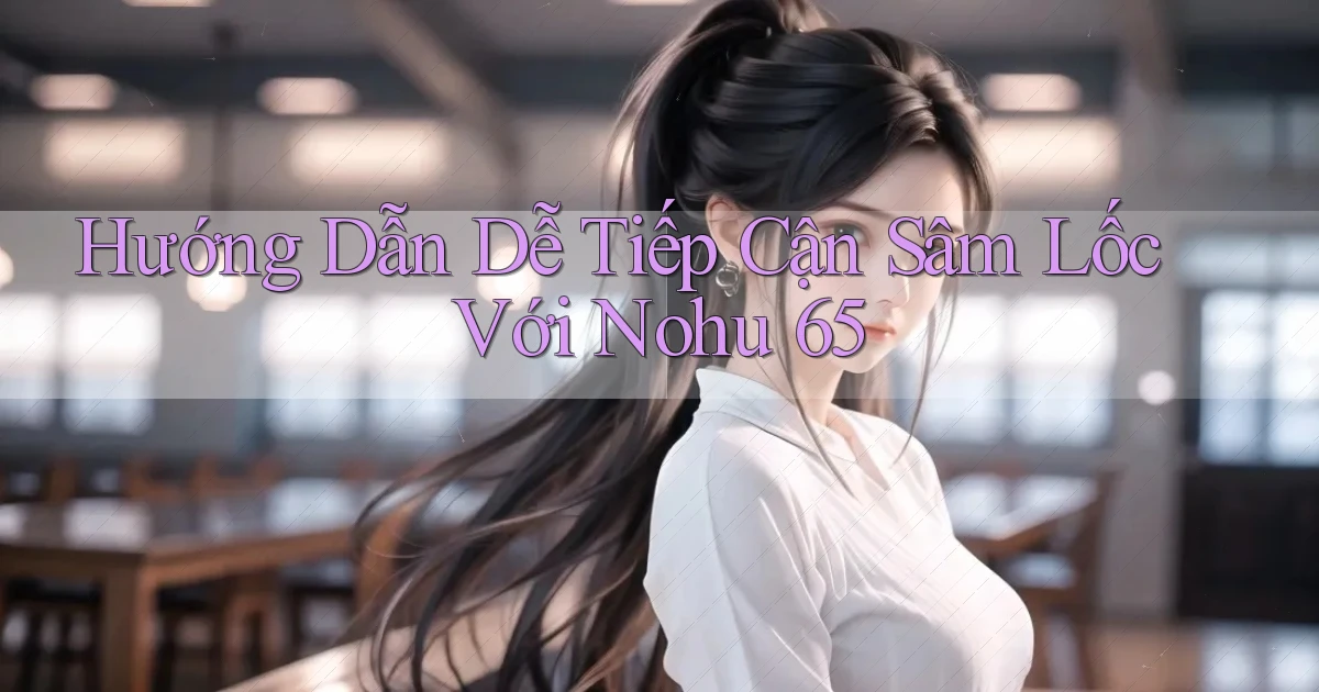 hướng dẫn dễ tiếp cận sâm lốc với nohu 65