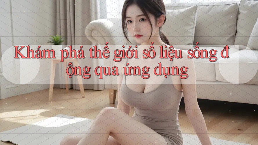 Khám phá thế giới số liệu sống động qua ứng dụng