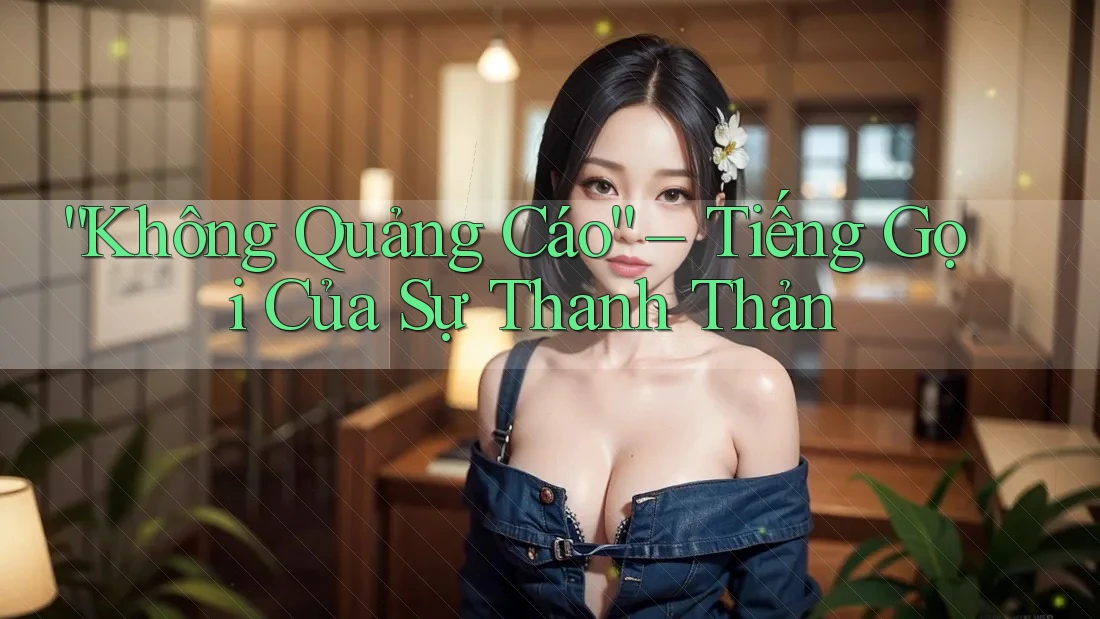 “Không Quảng Cáo” – Tiếng Gọi Của Sự Thanh Thản
