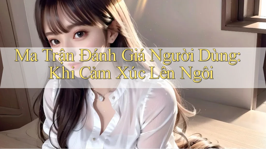 Ma Trận Đánh Giá Người Dùng: Khi Cảm Xúc Lên Ngôi