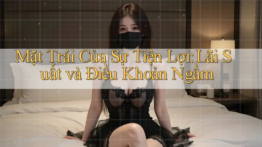 Mặt Trái Của Sự Tiện Lợi: Lãi Suất và Điều Khoản Ngầm