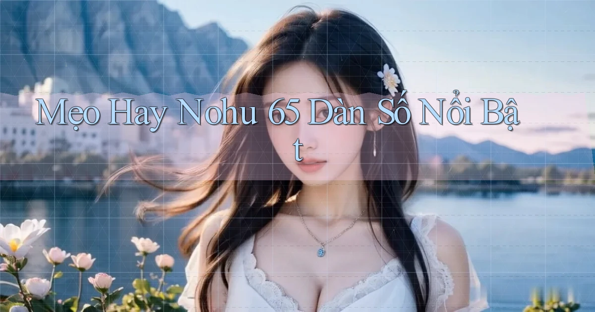 mẹo hay nohu 65 dàn số nổi bật
