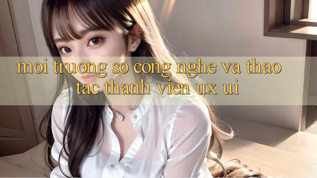 Môi trường số Công Nghệ Và Thao tác Thành viên (UX/UI)
