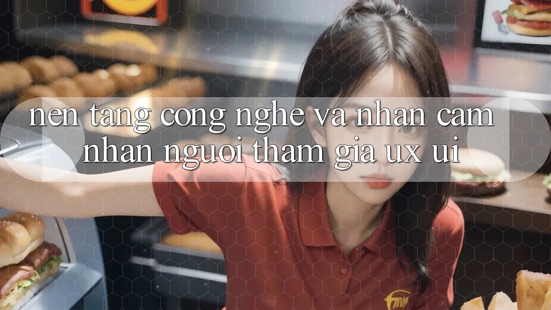 Nền tảng Công Nghệ Và Nhận cảm nhận Người tham gia (UX/UI)
