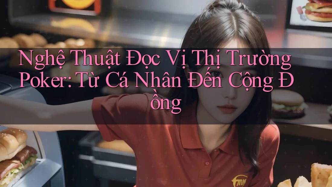 Nghệ Thuật Đọc Vị Thị Trường Poker: Từ Cá Nhân Đến Cộng Đồng