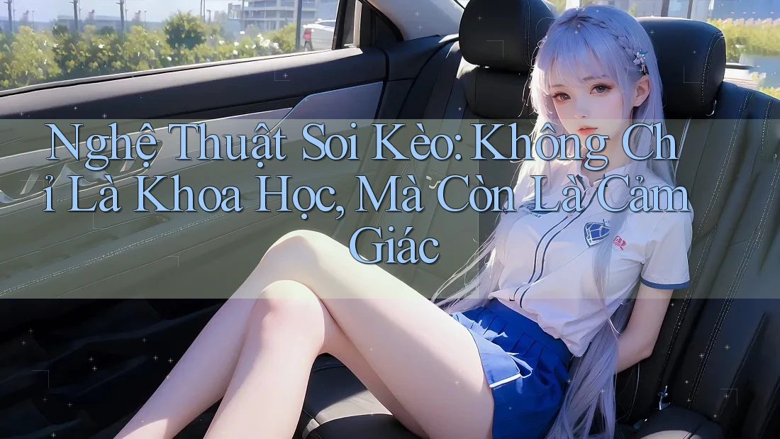 Nghệ Thuật Soi Kèo: Không Chỉ Là Khoa Học, Mà Còn Là Cảm Giác Nghệ Thuật Soi Kèo: Không Chỉ Là Khoa Học, Mà Còn Là Cảm Giác