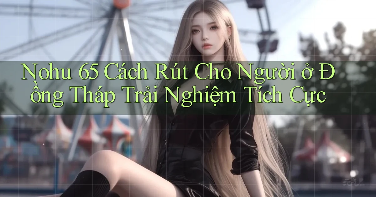nohu 65 cách rút cho người ở Đồng Tháp trải nghiệm tích cực