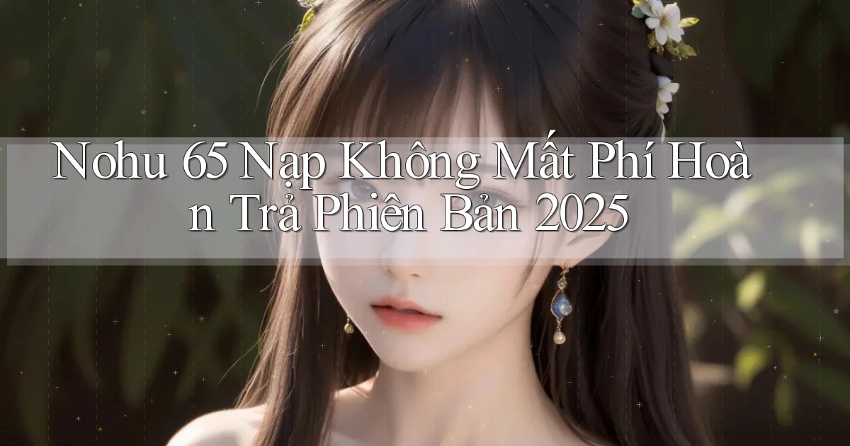 nohu 65 nạp không mất phí hoàn trả phiên bản 2025