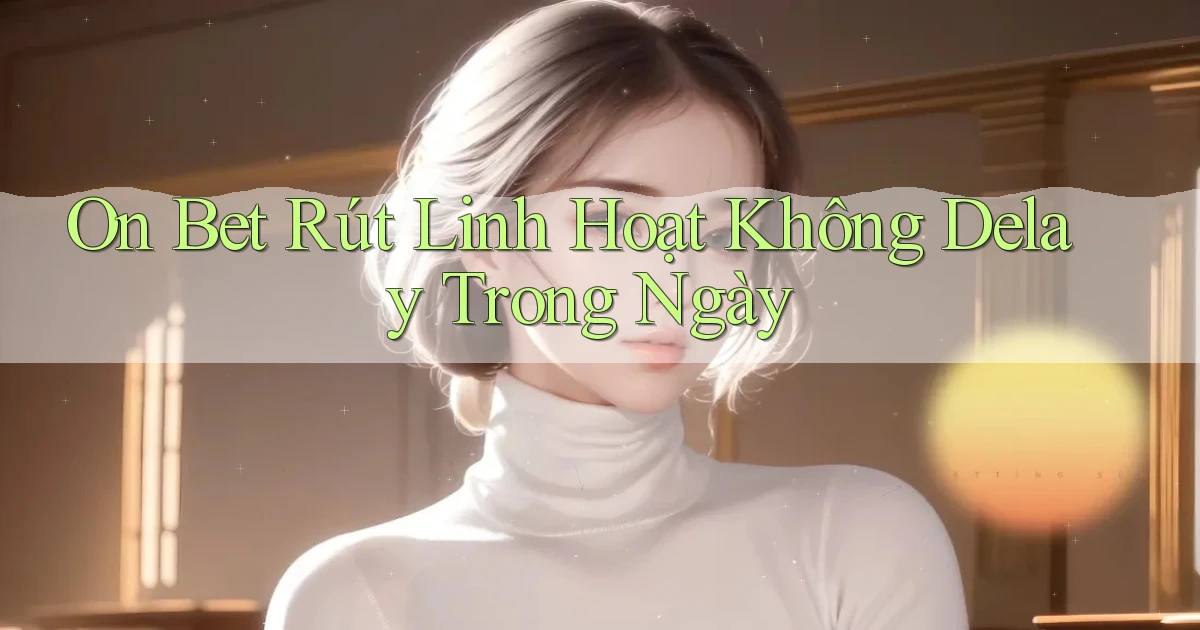 on bet rút linh hoạt không delay trong ngày