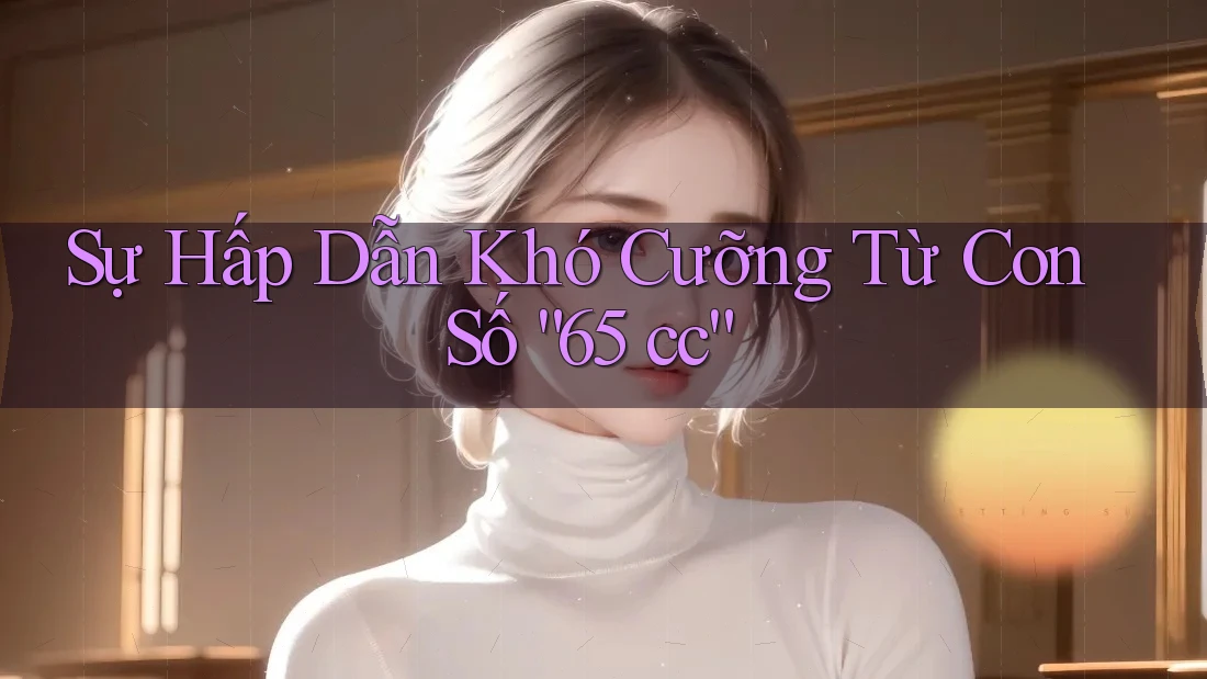 Sự Hấp Dẫn Khó Cưỡng Từ Con Số “65 cc”