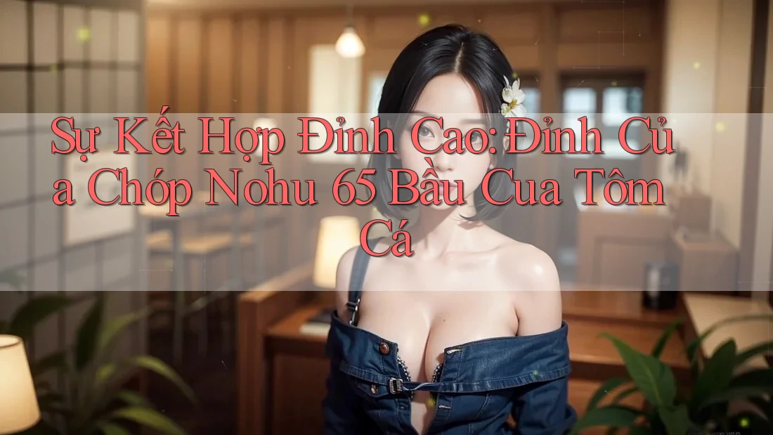 Sự Kết Hợp Đỉnh Cao: Đỉnh Của Chóp Nohu 65 Bầu Cua Tôm Cá