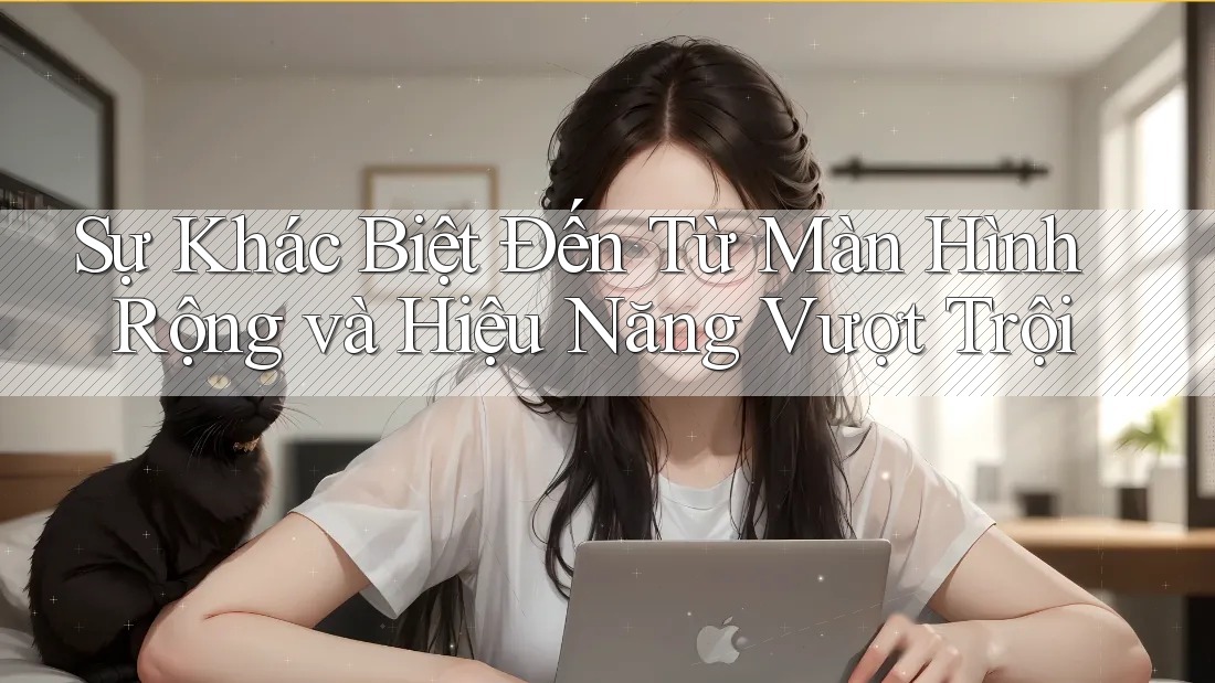 Sự Khác Biệt Đến Từ Màn Hình Rộng và Hiệu Năng Vượt Trội