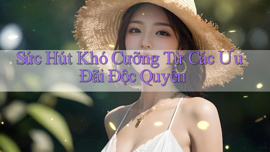 Sức Hút Khó Cưỡng Từ Các Ưu Đãi Độc Quyền