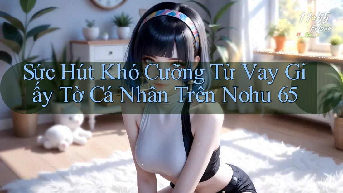 Sức Hút Khó Cưỡng Từ Vay Giấy Tờ Cá Nhân Trên Nohu 65