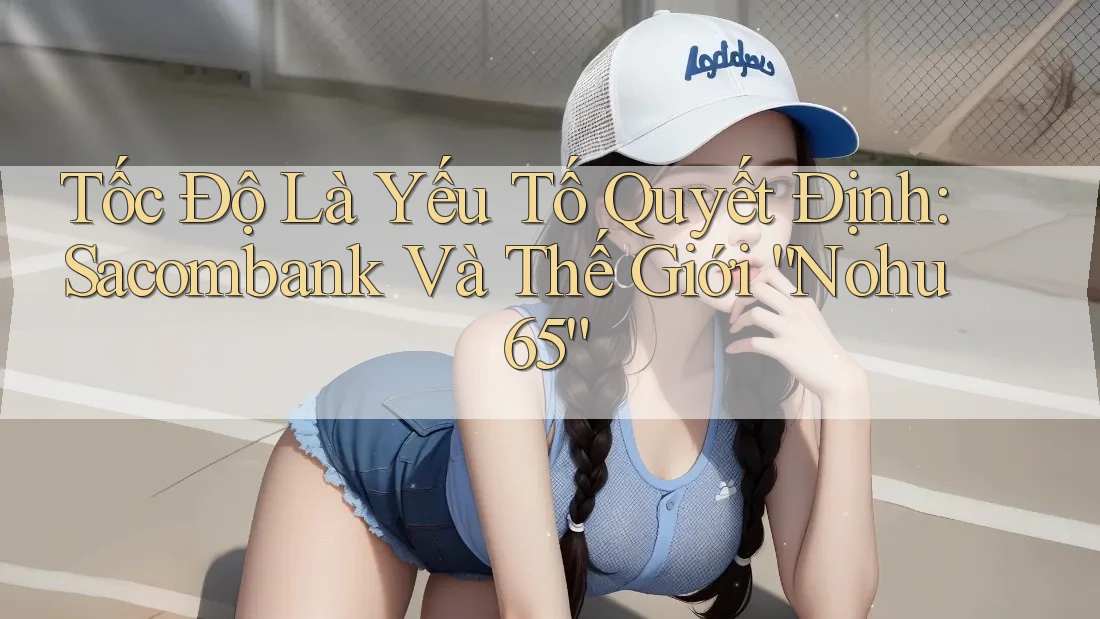 Tốc Độ Là Yếu Tố Quyết Định: Sacombank Và Thế Giới “Nohu 65”